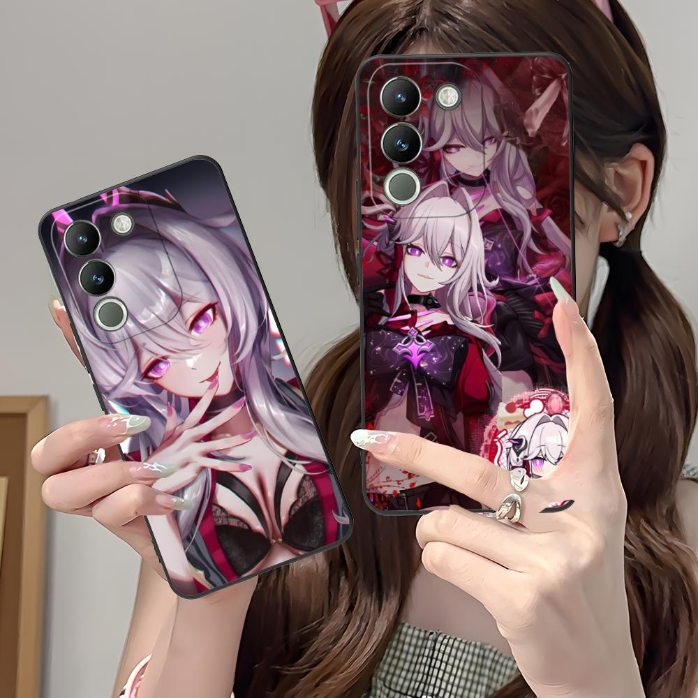 HSR Thelema Matte TPU Mobile Phone Case for VIVO Y77 76 75 74 73 72 58 56 55 51 50 38 36 Y19 Y18 Y03 Y01 5G Colorful Cover