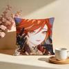 Trendy GGenshin Impact Mavuikaful Cushion Cover Stylish Washable Pillow Cover Ideal for Couch Bedroom Car Decoration