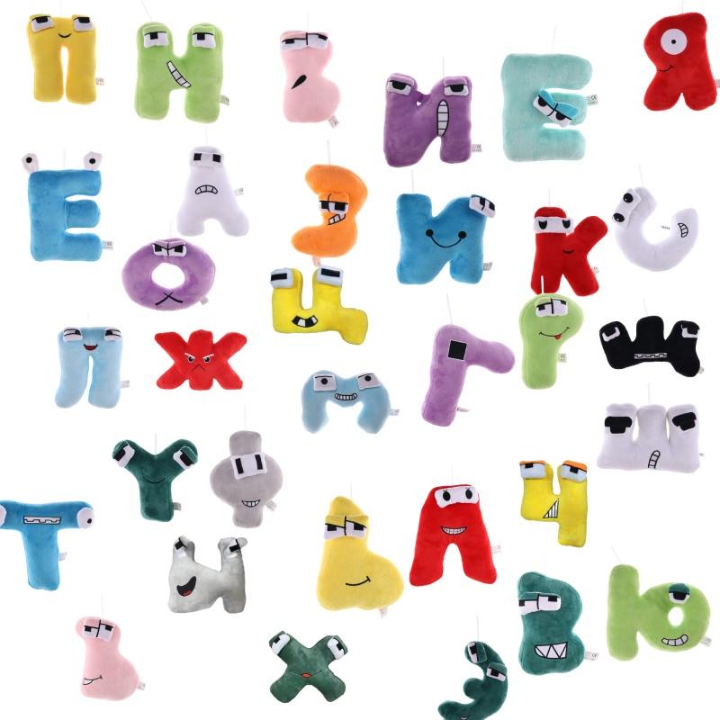 Alphabet Lore Russian Letter Plush Toy Pillow For Kids Soft And Cuddly Stuffed Animal Doll