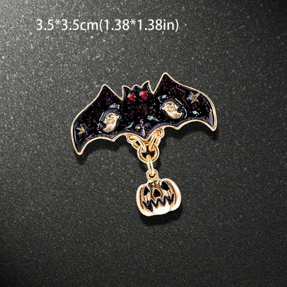 Enamel Halloween Brooch Ghost Pumpkin Lantern Brooch Unique   Boys