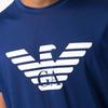 Emporio Armani Letter Print Crew Neck Straight Fit Short Sleeve T-Shirt Men tops Blue 8N1TN5-1JPZZ
