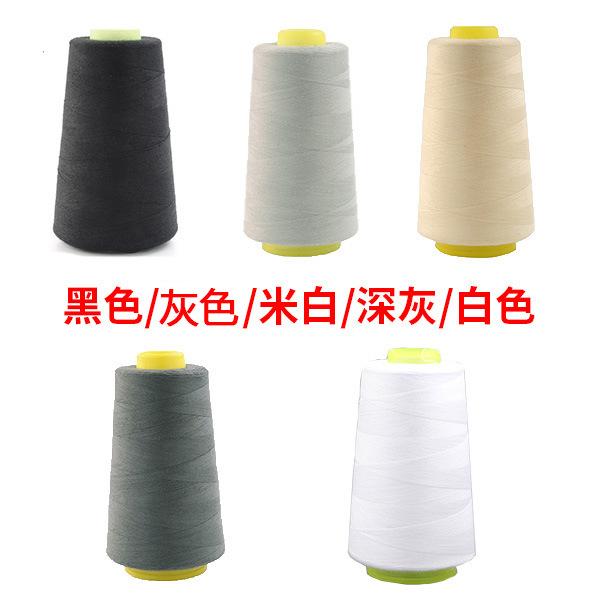 Große Rolle 402 Haushalts-Farb-Handnähgarn Nähgarn Nähmaschinennähgarn Polyester-Nähnadelgarn Näh-Pagodengarn