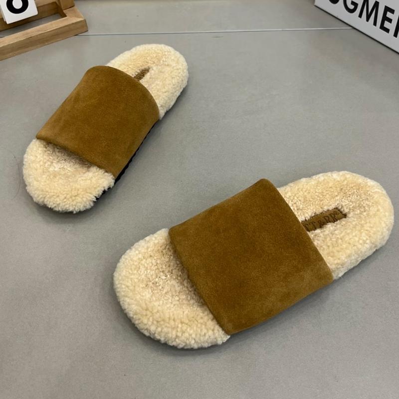 

Модные балетки Женские хлопковые тапочки Замшевая модная зимняя обувь Повседневные короткие плюшевые женские ботинки 2025 Дизайнерские Новые Уютные Zapatos De Mujer 40 малиновый