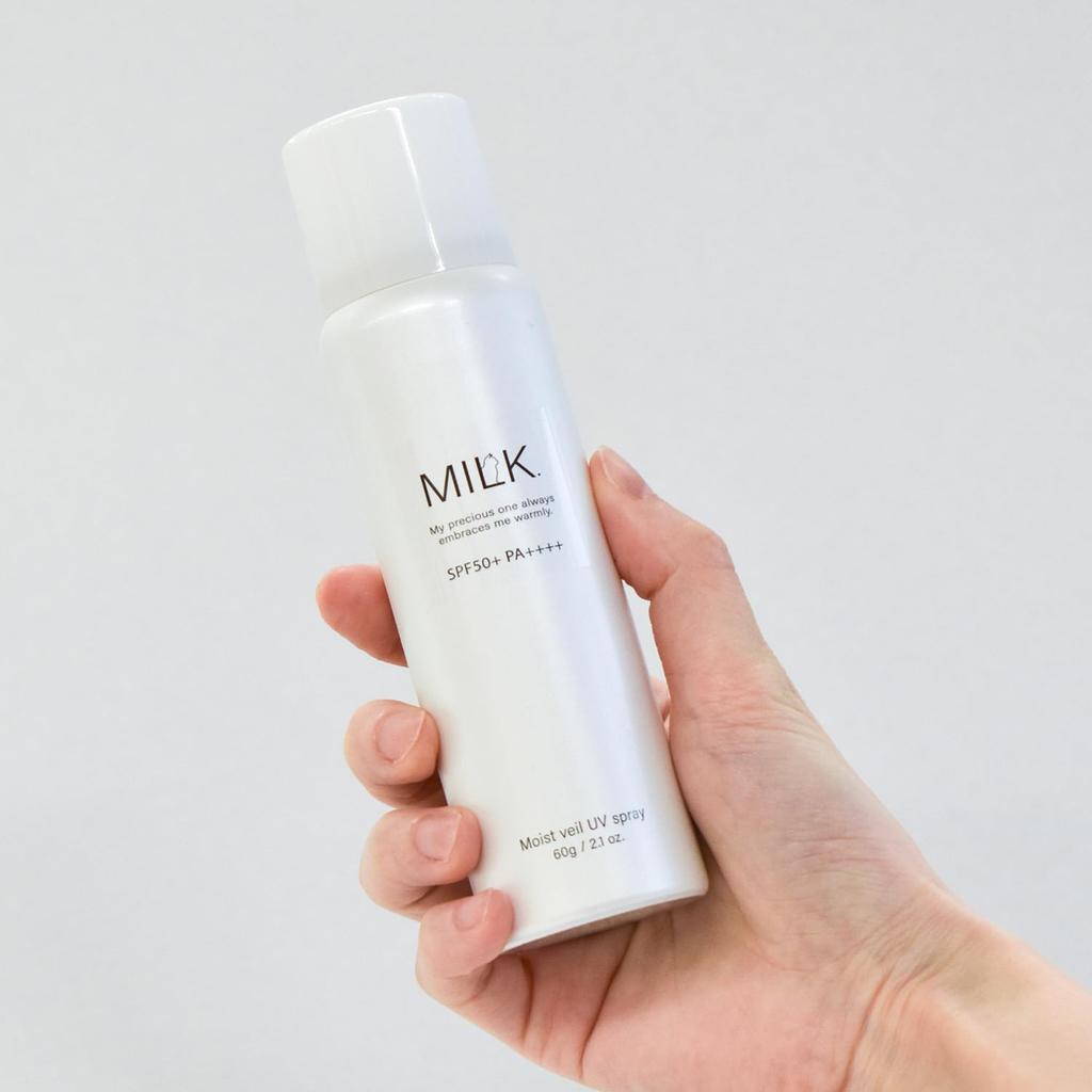 Moist Veil UV Spray 60g UV Scalp UV Suitable for Hair and MILK. Care, Care, Sunscreen, Protection, SPF50+ PA++++, Skin, Fragrance-Free