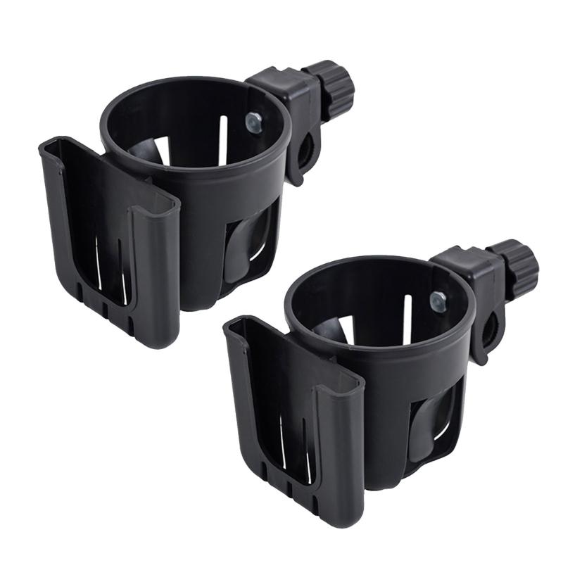 Standard Baby Strollers Cup Holders With 360 Degree Rotating For Bottles And Water Cups On Bicycles And Electric Bikes