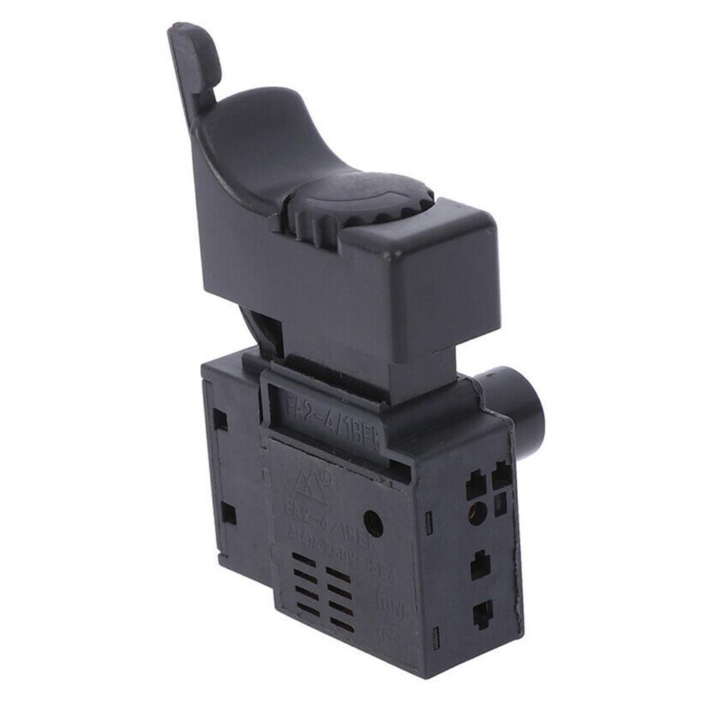 FA2-6/1BEK Black 6A 250V Electric Drill Speed Control Trigger Button Switch