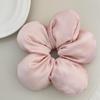 Flower Scrunchies Female French Aesthetic Hair Scrunchies Sweet Hair Accessories Flower Hairband Women Elegant Headdress