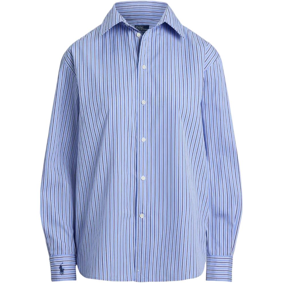 

Polo Ralph Lauren Рубашка в полоску однобортная с длинным рукавом женская 211968218-004 M