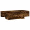 Coffee Table Smoked Oak 100 x 49.5 x 31 cm Engineered Wood