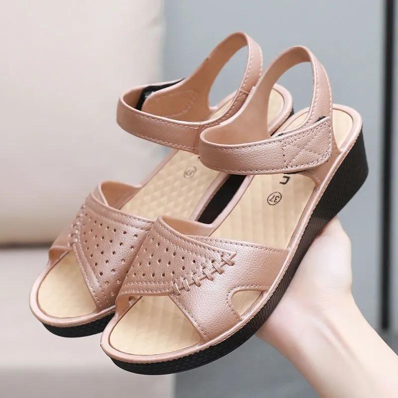 sandalias women fashion sweet light weight white anti skid flat sandals lady cute comfort black shoes sandalias femininas  ab533