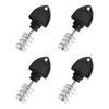 4 Pack Beer Tap Cleaning Plugs Faucet Brush Set for Home Brewing Systems Practical Beer Tap Plugs Taproom Accessories