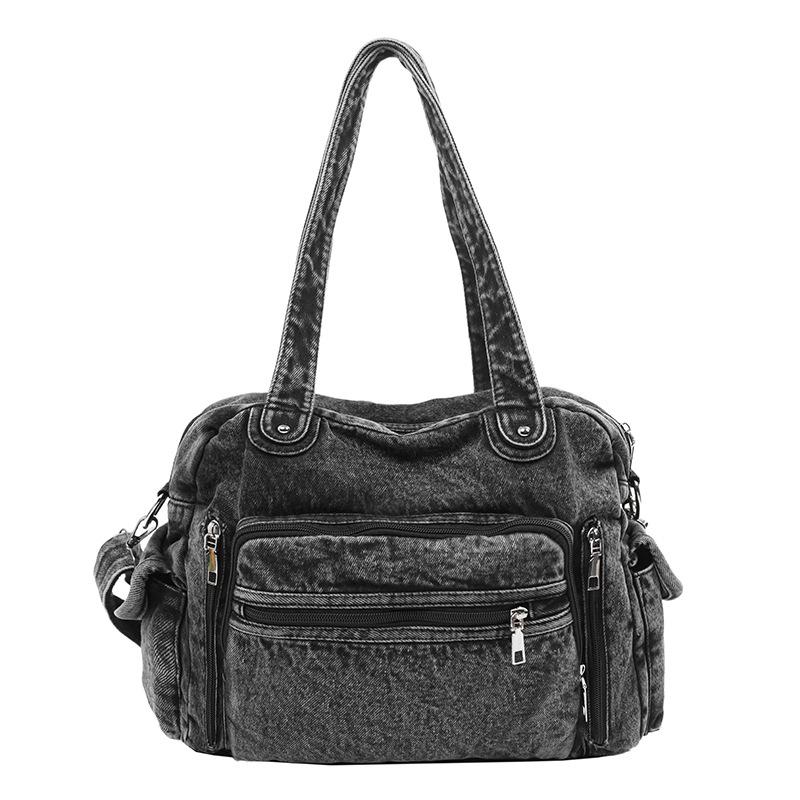 Denim Bag Women's Tote Bag Large Capacity Shoulder Crossbody Bag