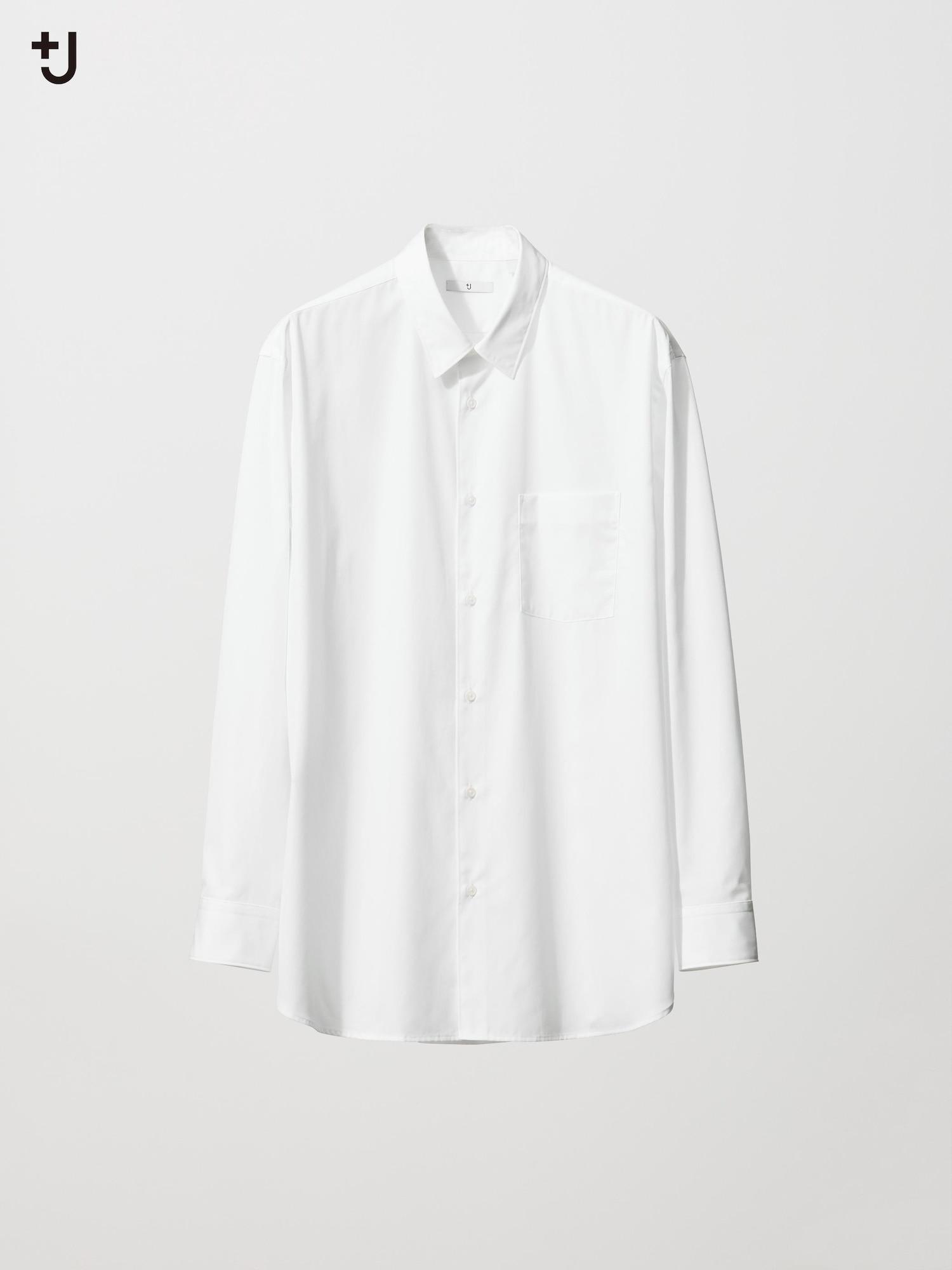 

Uniqlo Япония Широкая рубашка Обычный цвет 00 WHITE/XS