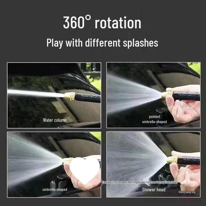 High-Pressure Anti-Freeze Car Wash Hose and Water Gun