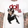 Dollhouse - Eliza Dushku White T-Shirt. Men's and Women's All Sizes