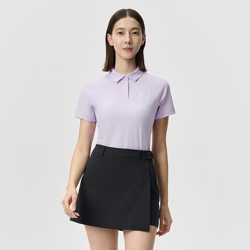 

Fila Women s Knitted Short Sleeve Golf Polo Shirt M