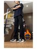 Men's Winter Fleece-Lined Washed Micro Flare Jeans - Thick, Straight Leg, Non-Clingy, Long Fit
