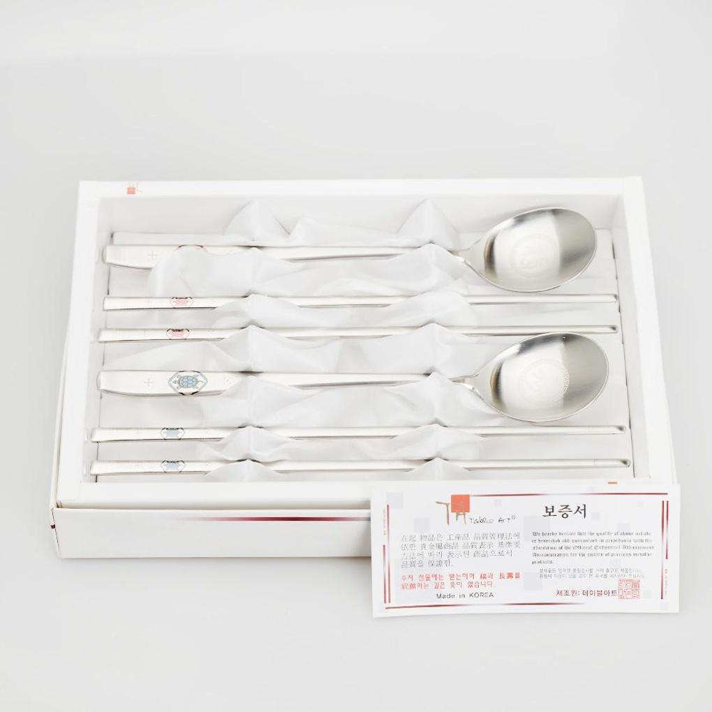 

Набір ложки та паличок для їжі «Черепаха» для пари