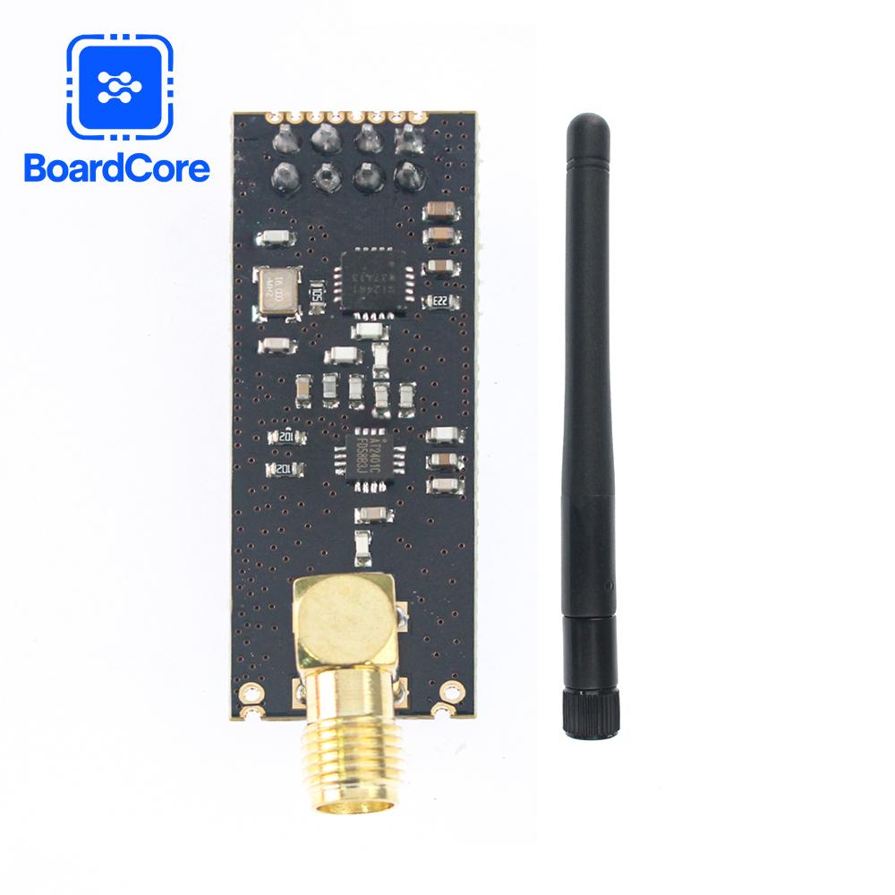 NRF24L01 Module Wireless Data Transmission Module 2.4GHz NRF24L01+PA+LNA with Antenna 1100M Distance GT24 for Arduino
