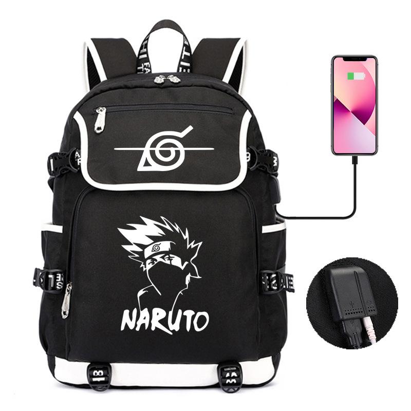 Backpack Day Manga Cartoon Printing Student School Bag Business Large Capacity Usb Computer Bag
