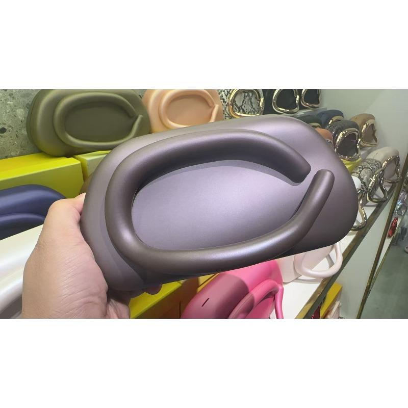 Trendy Classic Round Box Clutch Bag Dinner Bag Acrylic Bag Retro Metal Handle Shoulder Crossbody