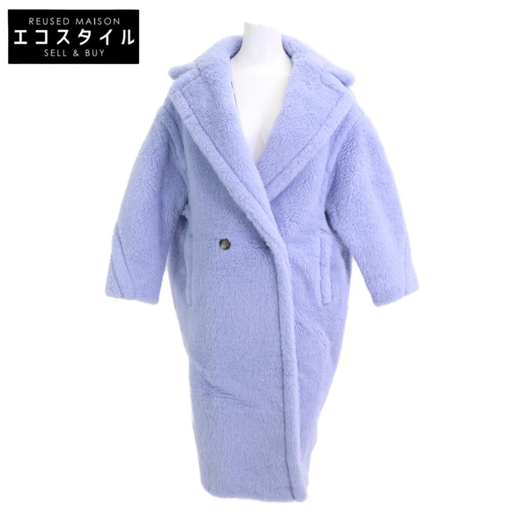 Max Mara [Excellent Condition/Domestically Authorized] 2310110331 TEDGIRL Teddy Bear Long Coat XS blueUsed