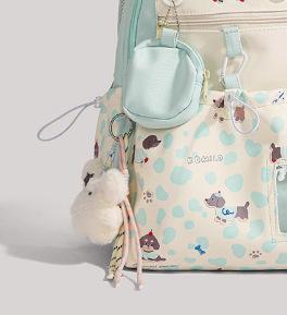 Schoolbag Kids Backpack Girls Travel Girls Light Study Backpack Tide Primary School Bag 1-1-1 Grade