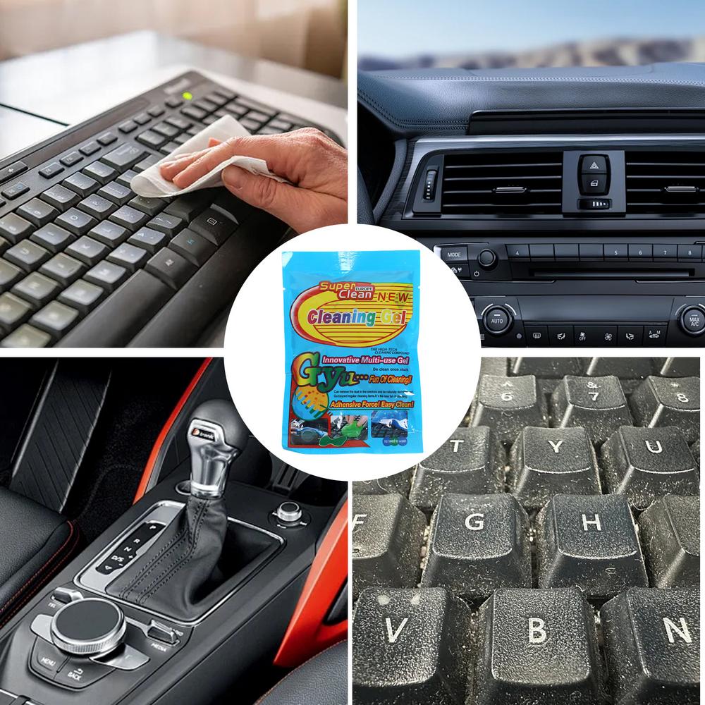 Car Putty For Cleaning Cleaning Gel Car Vent Cleaner Cleaning Putty Car Interior Cleaner For Printers Cell Phones Remote