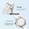 Silent Luminous Waterproof Quartz Wristwatch for High School Students
