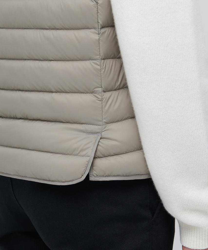 Musinsa Standard V-Neck Light Down Vest [Beige]