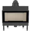 Smart steel fireplace KRATKI NADIA 14 kW Ø 200 MSK GLASS