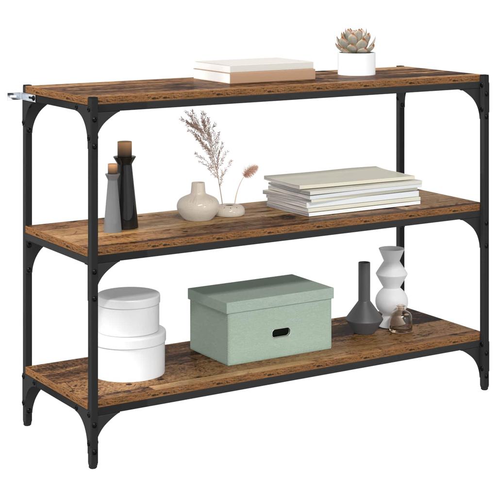 Bookshelf Reclaimed Wood 100 x 33 x 70.5 cm Engineered Wood