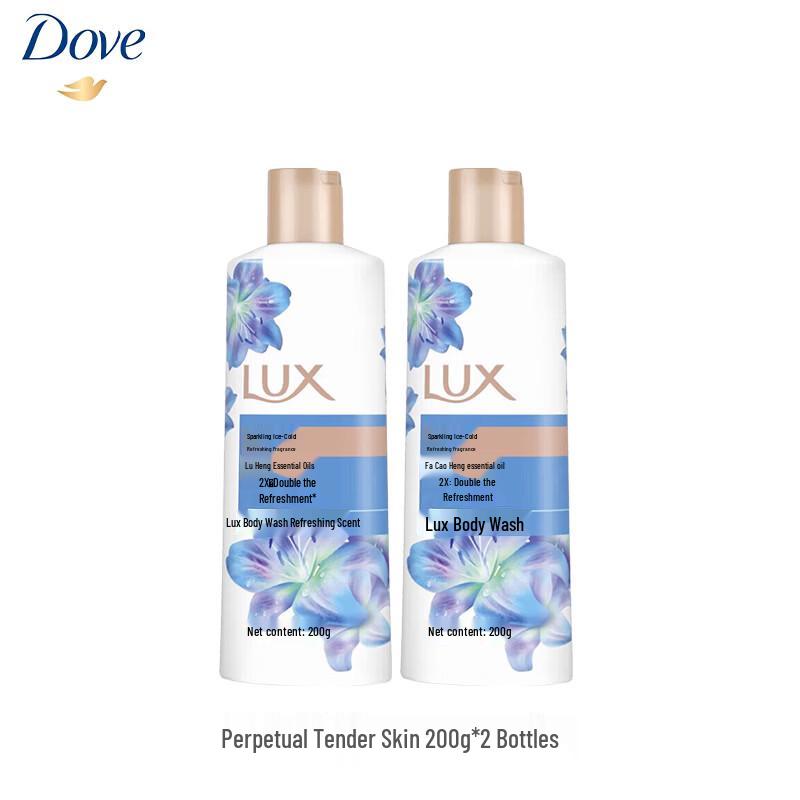 Lux Shimmering Ice Cool Refreshing Shower Gel
