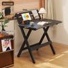 Portable Folding Study Desk - Compact, No Assembly Needed