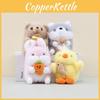 Cute Cartoon Puppy Keychain Girls Children Backpack Decorative Pendant Doll Gift
