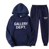 Hoodies Sweatshirts Unisex Basic Hoodie Set Men's Women's Fleece Set