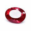 Natural Red Ruby Loose Gemstone 10 Ct Oval Cut for Her/Him for Jewelry Making and Gem Collections