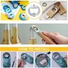 Classic Bottle Opener Set With Steel Tabs And Screwdriver For Home Bar Use