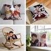Anime GGiven ClassicS Cushion Cover Short Plush Pillowcase for Bed Sofa Carwashable