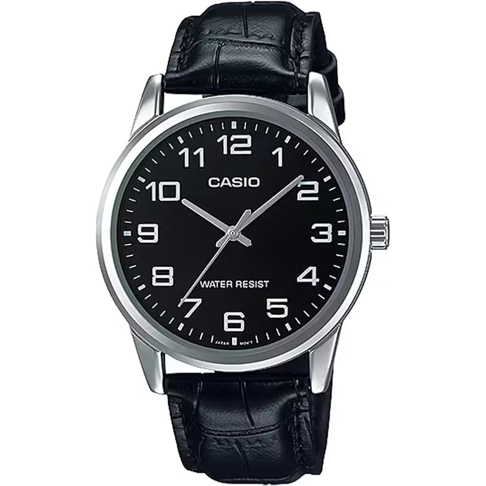 [Casio] CASIO Analog Quartz Men s Watch MTP-V001L-1B, No Cosmetic Case, Simple Package, Silver x ...