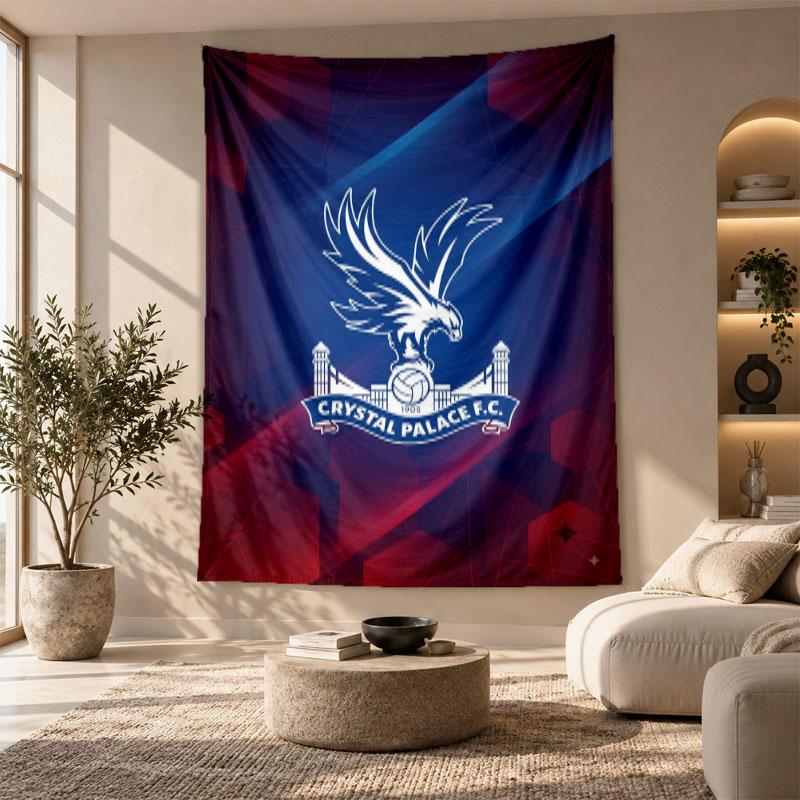 Decorative Tapestry,Crystal Palace Printed Wall Art, Lightweight Wall Hanging For Bedroom Background