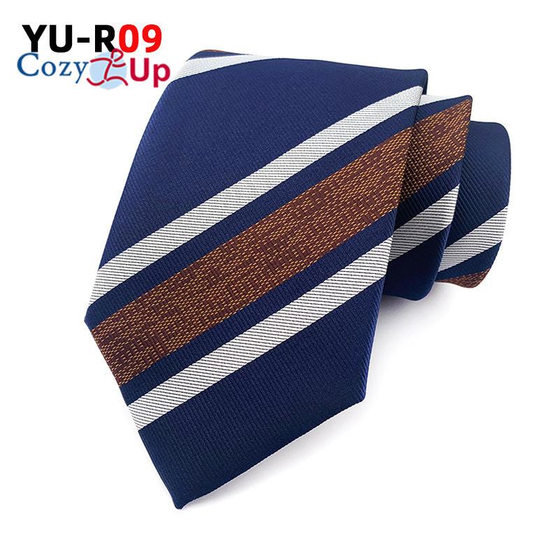 3.15" Fashion Striped PaisleyTie for  Men Flower Necktie for Wedding