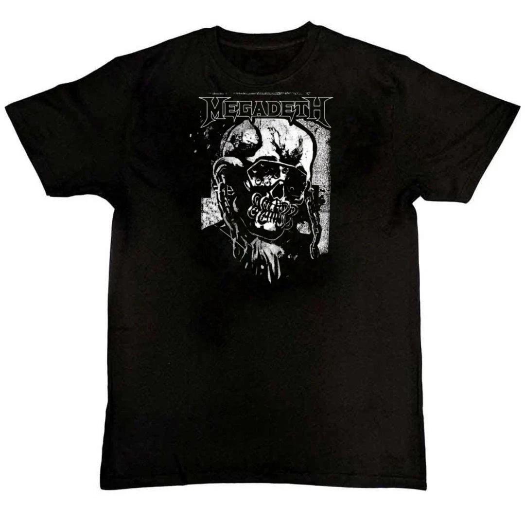 Megadeth - Hi-Con Vic Graphic Print Unisex Mens T-Shirt S M L XL 2 3 4 XL XXL