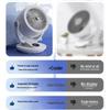 High-Power Desktop Air Circulation Fan - Quiet, Small, and Ideal for Student Dorms or Offices