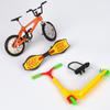 Finger Skate Board Bikes Tech Two Wheels Mini Scooter Fingertip Bmx Bicycle Set Fingerboard Shoes Deck Toys Boys Birthday Gifts