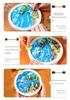 DIY Craft Kit: Textured Painting with Clay, Cream Glue, Round Plate & Photo Frame for Kids' Creative Gifts