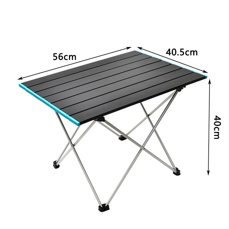Ultralight Portable Folding Camping Table Foldable Outdoor Dinner Desk High Strength Aluminum oy For Garden Party Picnic BBQ