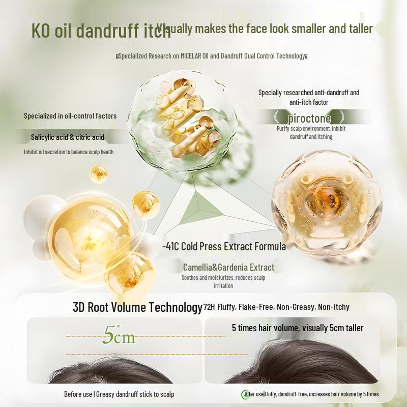 BEISHANJAN Gardenia White Tea Salicylic Acid Shampoo