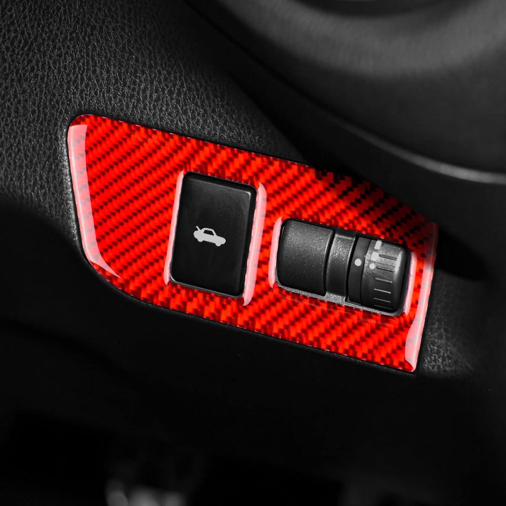 AIRSPEED Subaru BRZ ZC6 Toyota 86 ZN6 Trunk Frame Cover Button Decoration Interior Parts