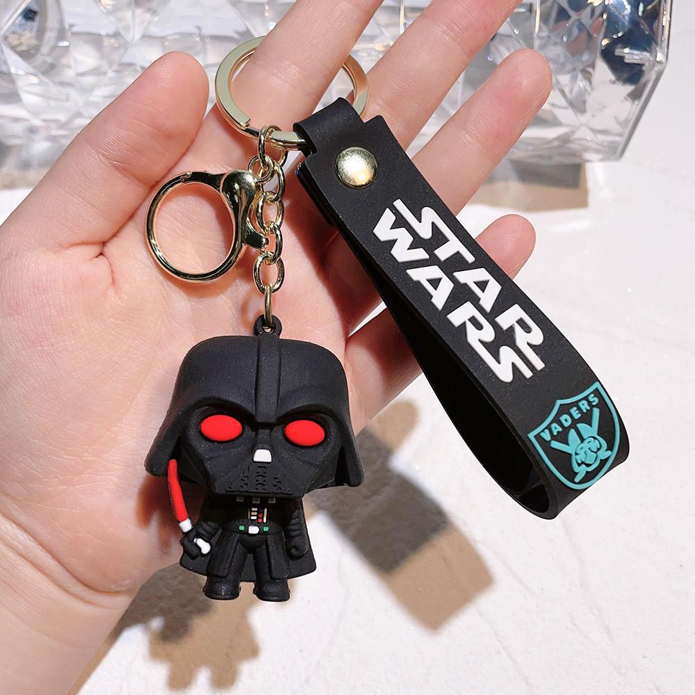 

Premium Darth Vader Keychain American Style Silicone Gift For Star Wars Fans Darth Vader